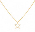 Gold Star Pendant Necklace