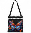Floral Butterfly Crossbody Bag