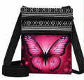 Carry Confidence Pink Butterfly Crossbody Phone Bag
