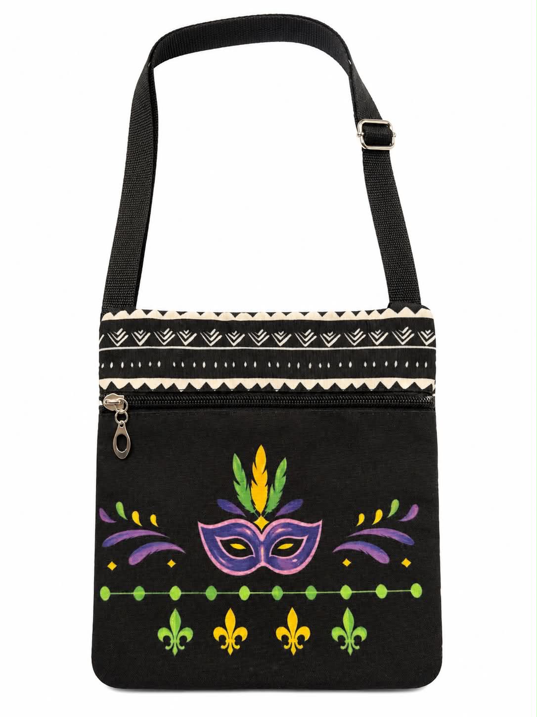 Mardi Gras Crossbody Phone Bag
