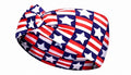 Patriotic Headbands for Women American Flag Hair Accessories for Fourth of July
