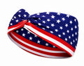 Patriotic Headbands for Women – Red, White, and Blue Twist Headbands, American Flag Hair Accessories for Fourth of July