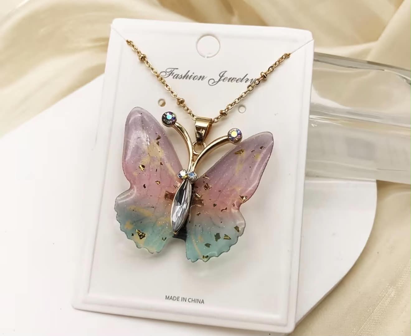 Butterfly Fashion Necklace