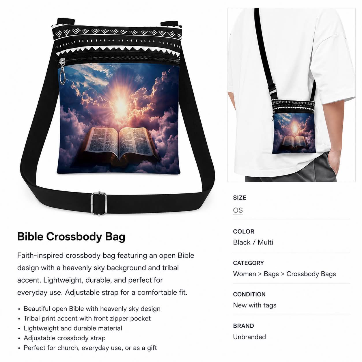 Bible Crossbody Bag