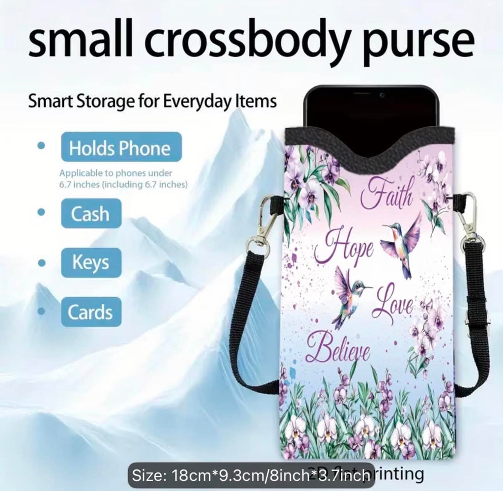 Small Crossbody Purse Carry What you Need Hands Free