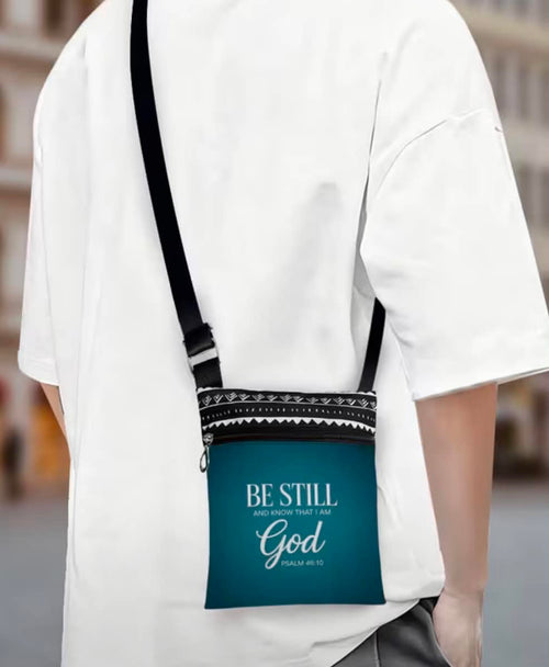 Be Still God Crossbody Bag