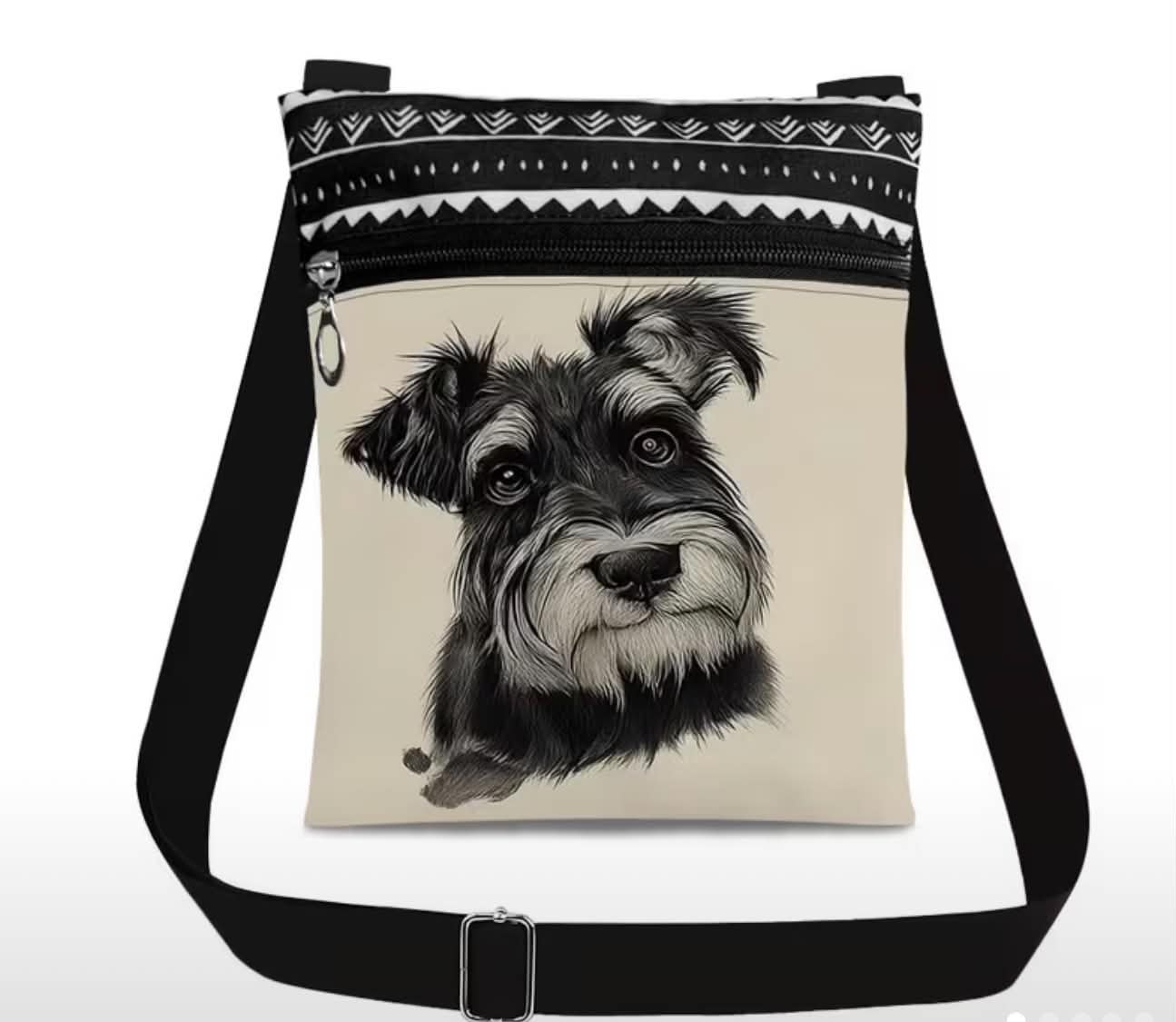 Schnauzer Crossbody Bag
