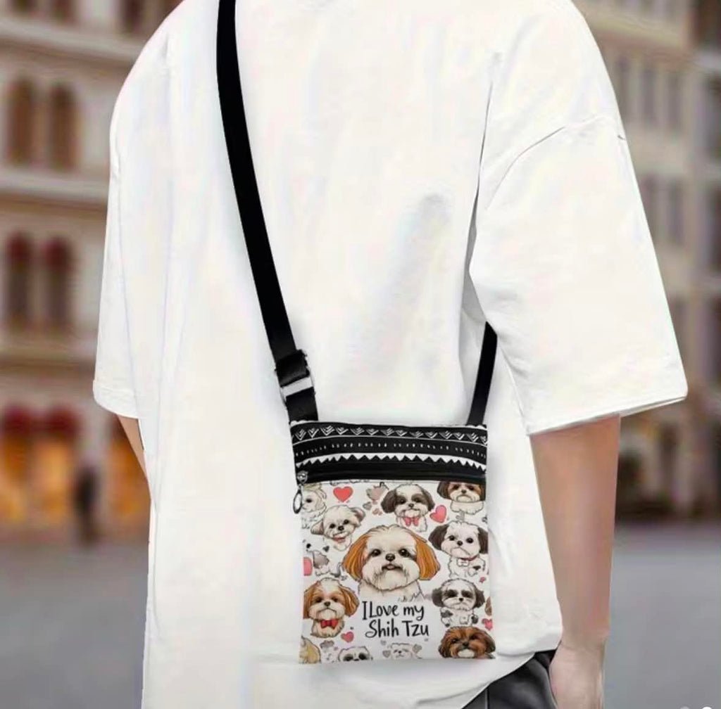 I Love My Shih Tzu Crossbody Bag