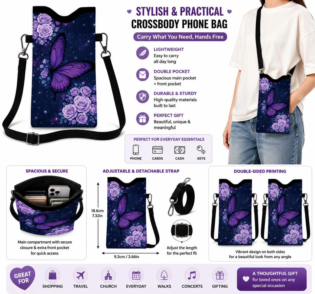 Stylish & Practical Crossbody Phone Bag