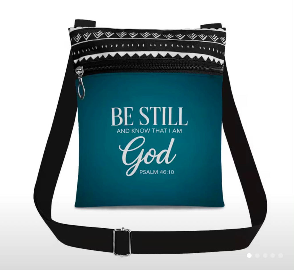 Be Still God Crossbody Bag