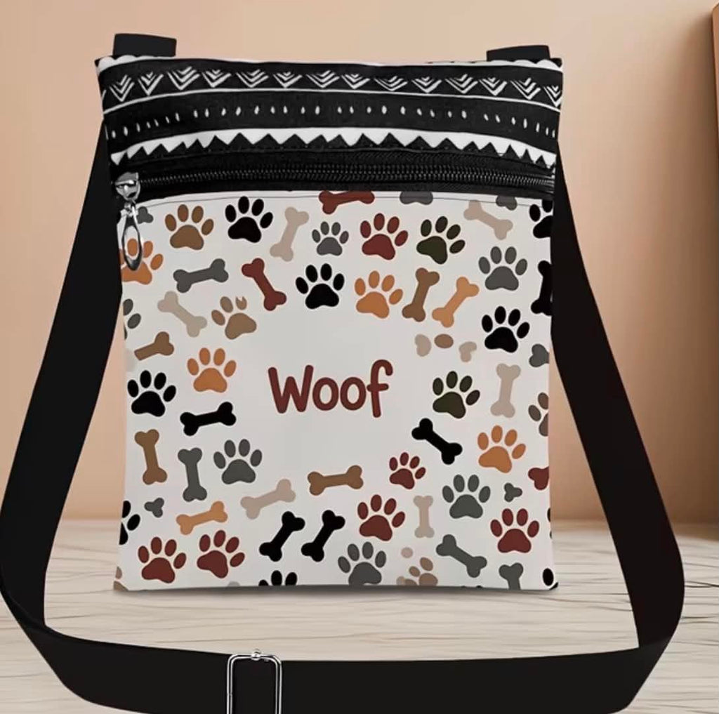 Pow Prints &amp; Happy Hearts Crossbody Bag