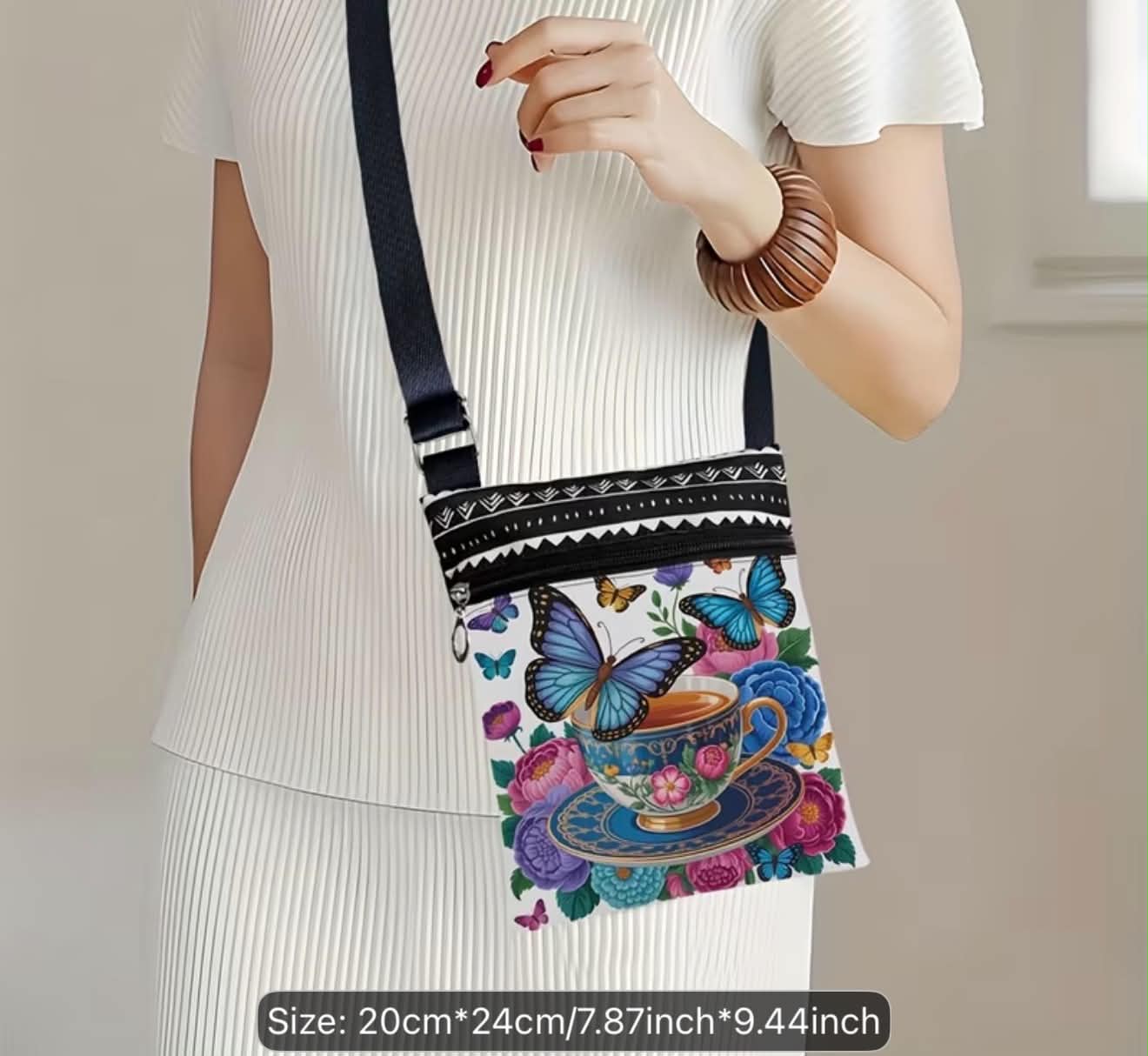 Butterfly Crossbody Bag