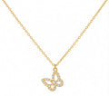 Butterfly Pendant Necklace for Women