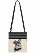 Schnauzer Dog Crossbody Phone Bag