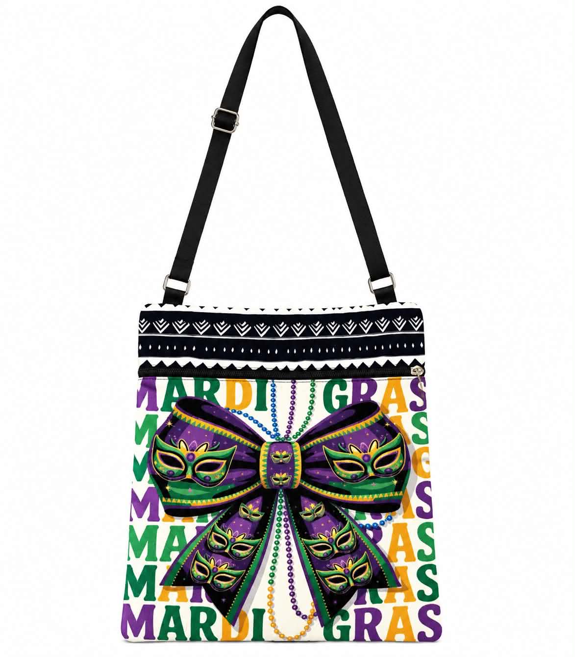 Mardi Gras Crossbody Bag