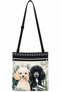 Poodle Duo Crossbody Phone Bag