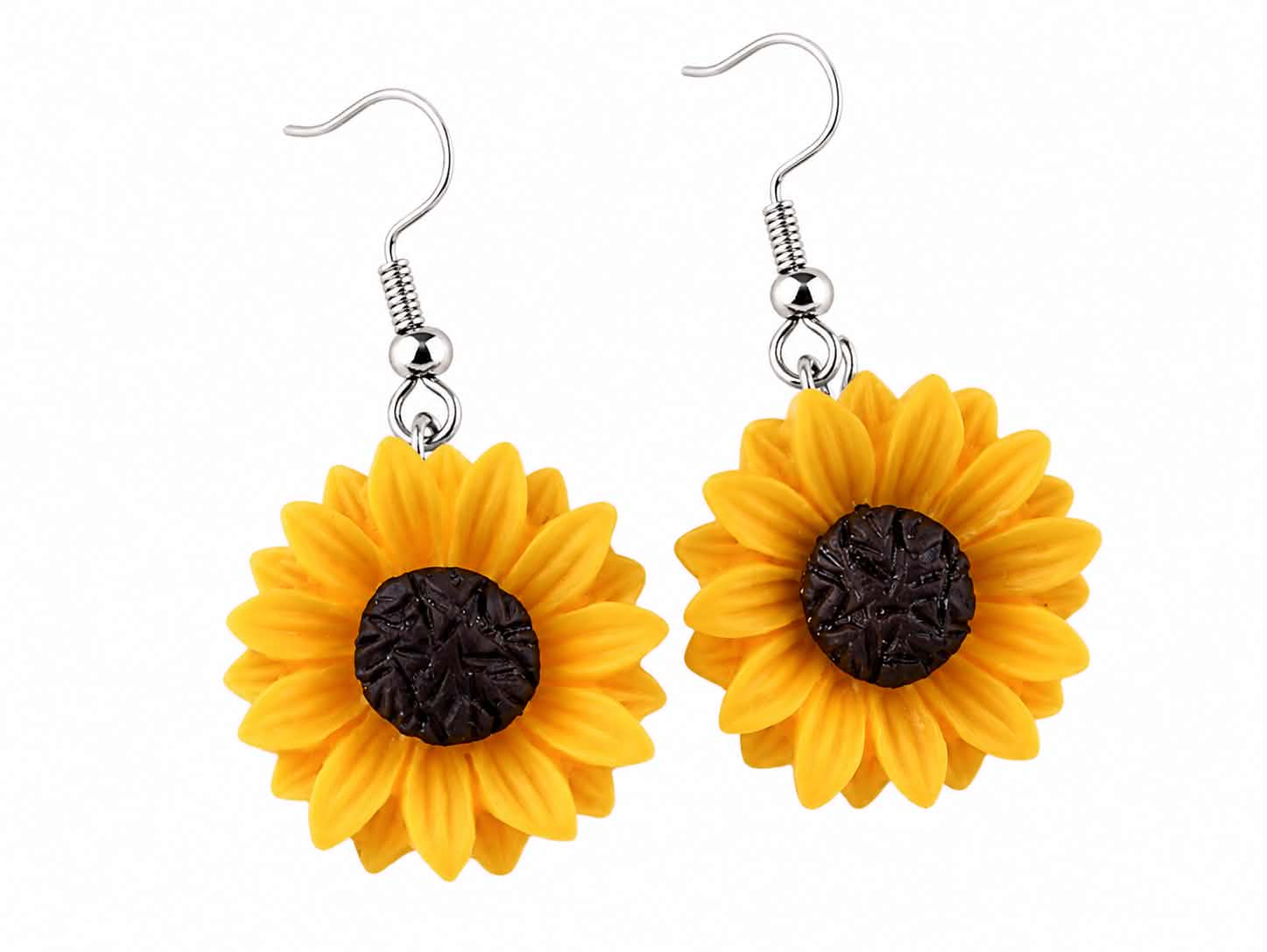 Sunflower Dangle Earrings