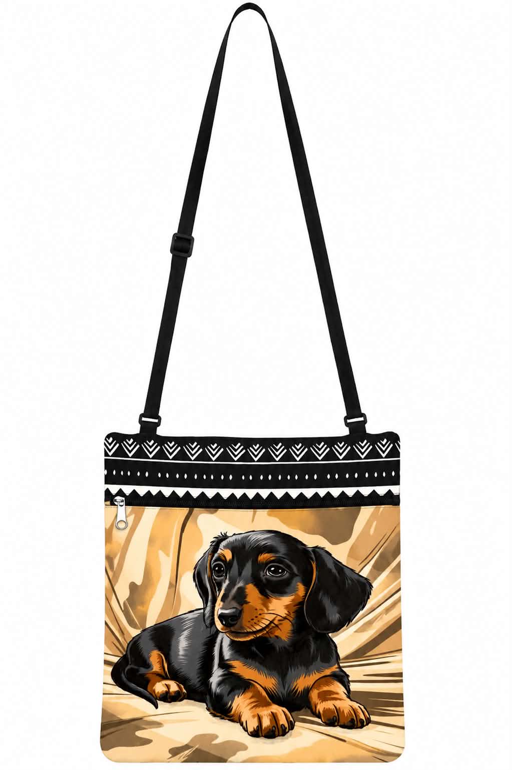 Dachshund Puppy Crossbody Phone Bag