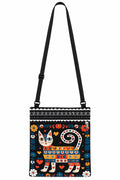 Whimsical Charm Cat  Crossbody Bag