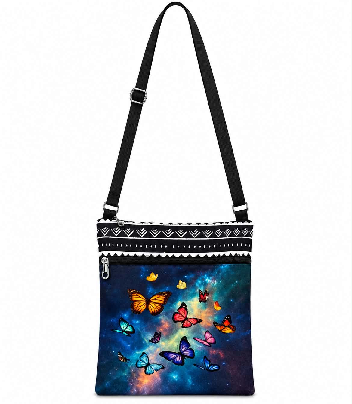 Butterfly Galaxy Crossbody Bag