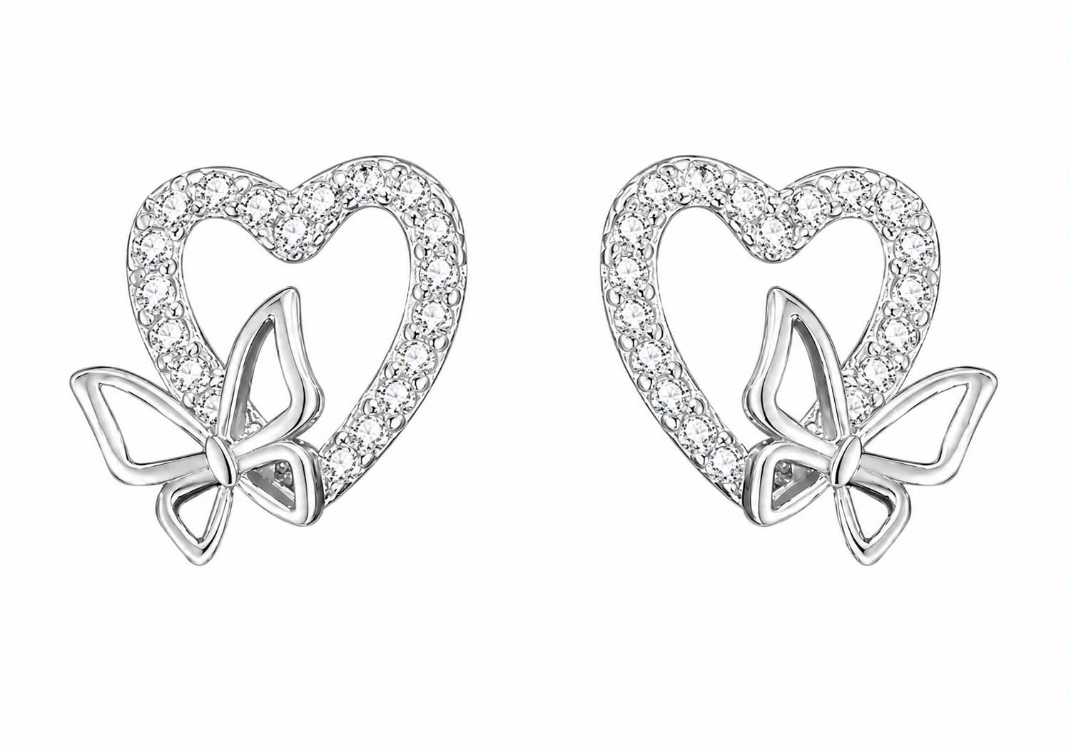 Heart Of Love Touched By Grace Earrings