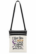Stylish Love Moon Infinity Beyond Crossbody Bag