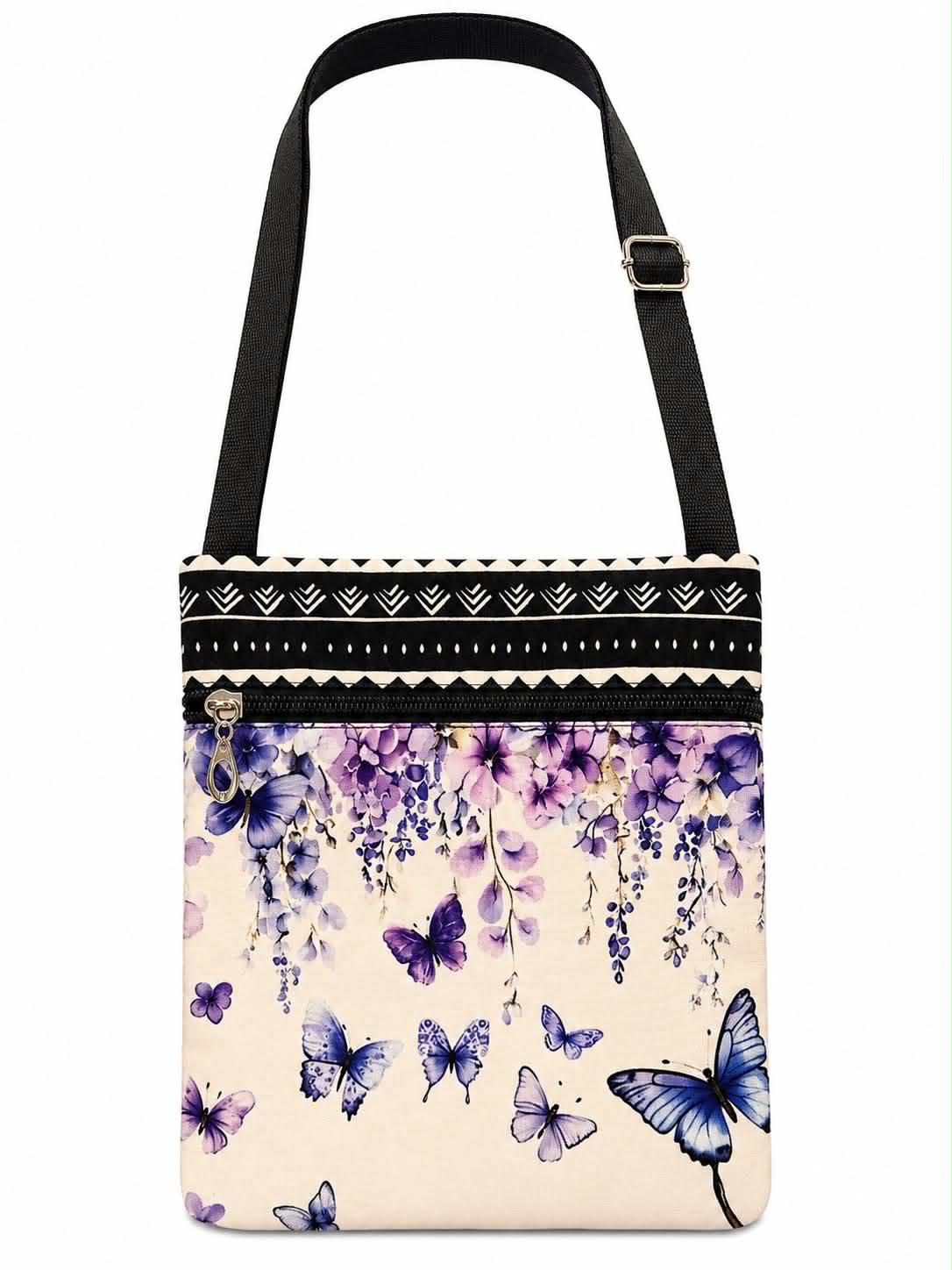 Butterfly Floral Crossbody Phone Bag