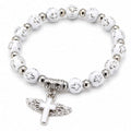 Faith-Inspired Cross Charm Bracelet