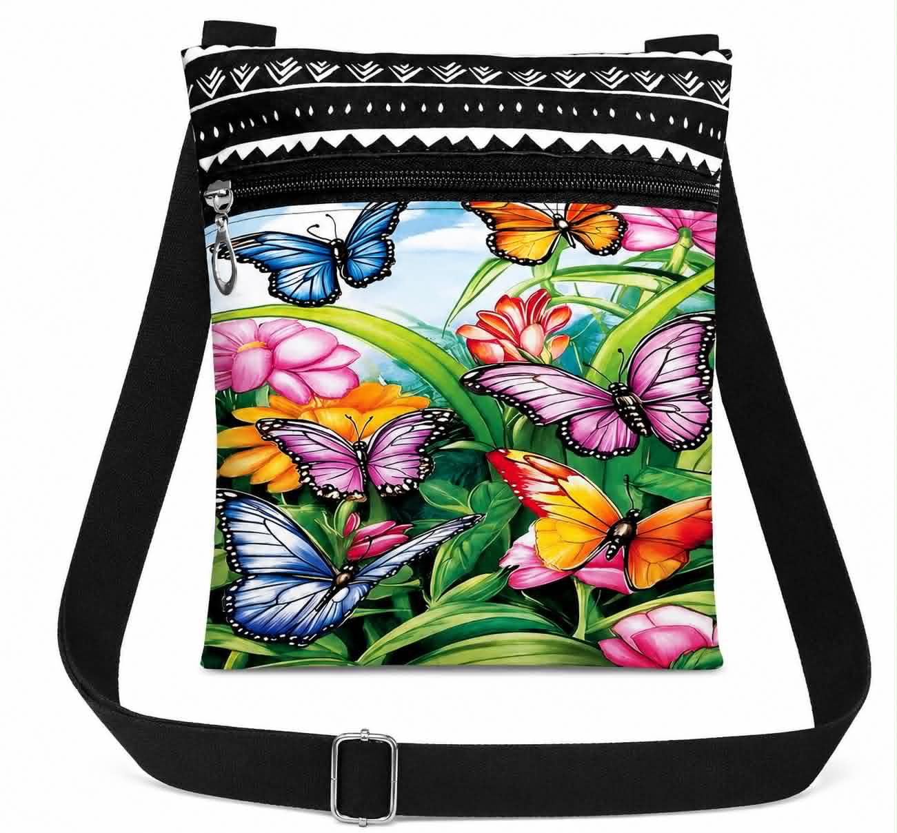 Carry Beauty Every Day Butterfly Crossbody Phone
