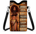 Faith Every step Brown Crossbody Phone Bag