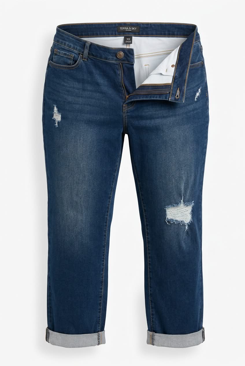 Morgan & Walker Women’s Capri Jeans Size 22W