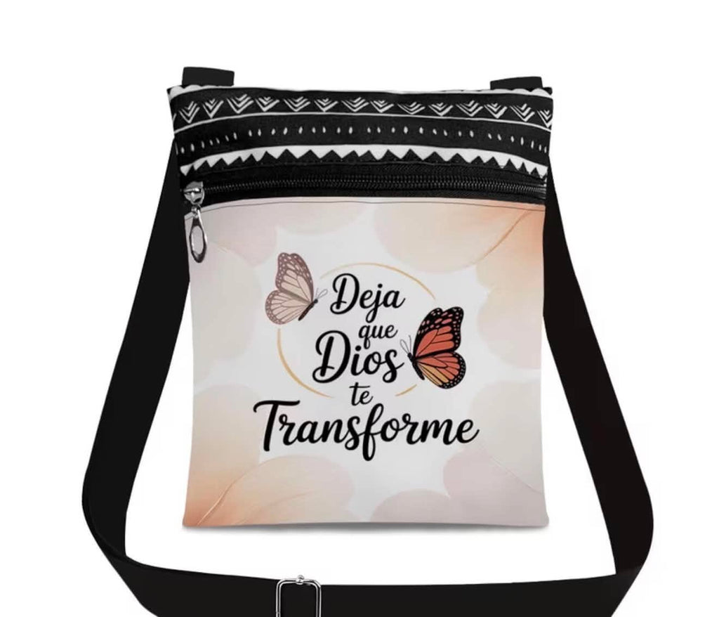 Bolso Crossbody  Deja Que Dios Te Transforme
